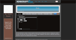 Desktop Screenshot of minecraftsigs.com